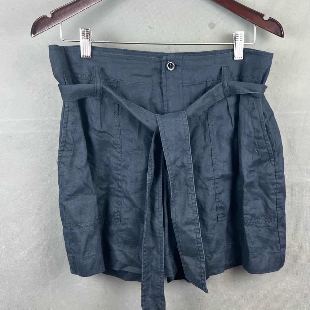Ralph Lauren Women’s Belted Linen Shorts Sz 6